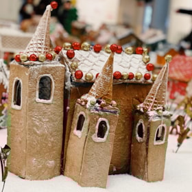 Ginger bread town in Middelfart