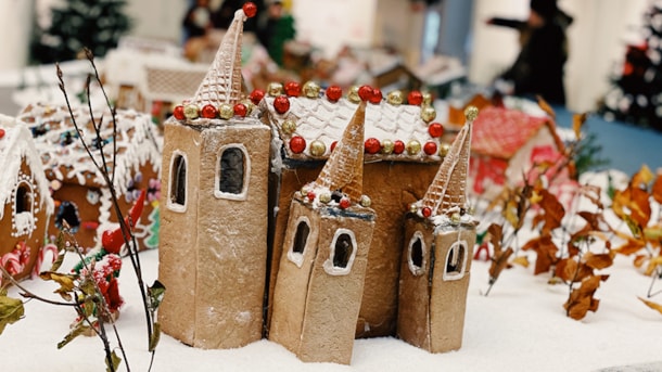 Ginger bread town in Middelfart