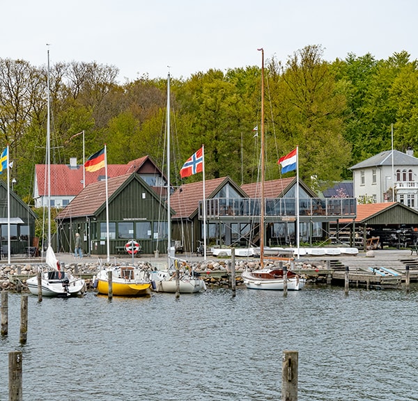 Touristeninformation Faxe Ladeplads Yachthafen