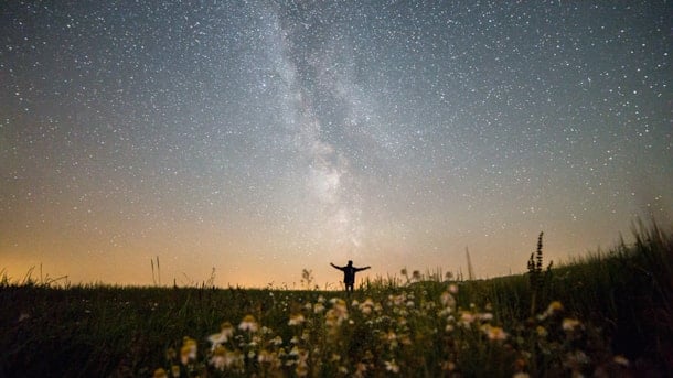 Kongsbjerg Dark Sky Sterne Spot
