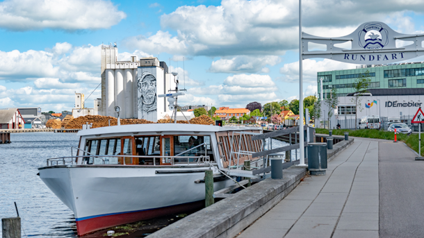 Bootsfahrt auf der Friheden