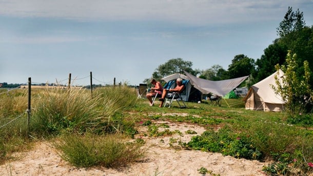 Møn Camping, Hårbølle Beach