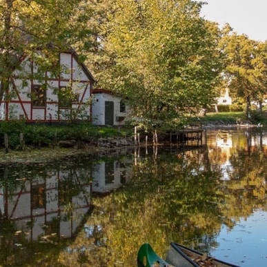 Susåen - Flusslandschaft und Kanuerlebnisse in Südseeland