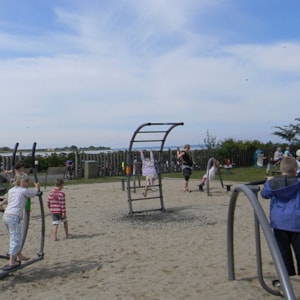 Fitness Spielplatz bei Bogense Marina