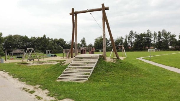 Playground at Slettens Skole, Afdeling Nordvest