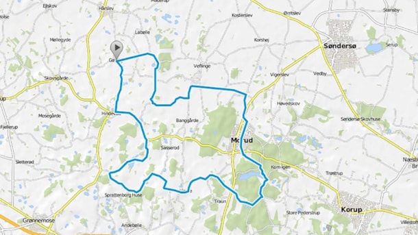 Rad Tour: Die Rugård Route
