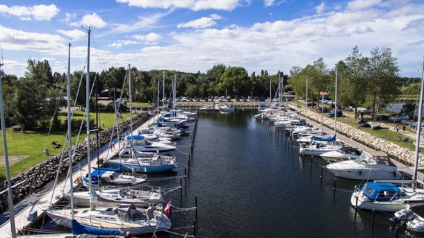 Otterup Yachthafen bei Egensedybet