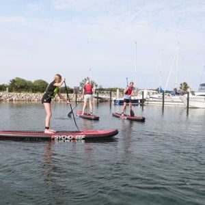 SUP lessons in Bogense Marina