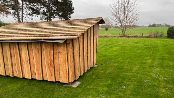 Nørreby Shelter by the coast of North Funen