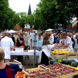 Market day in Bogense