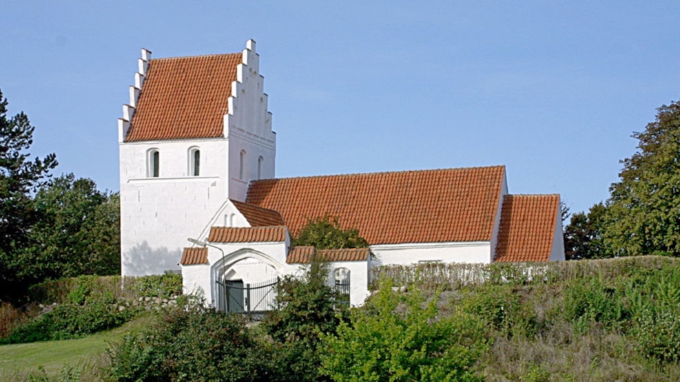 Guldbjerg church by Bogense