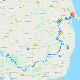 Cykelrute 79: Nyborg-Korinth