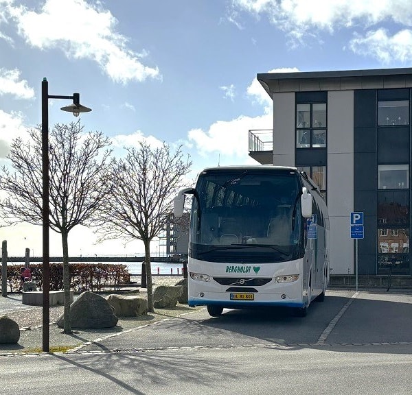 P-plads til turistbusser på Vesterhavnen