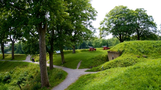 The Queen´s Bastion and Powder Magazine in Nyborg 