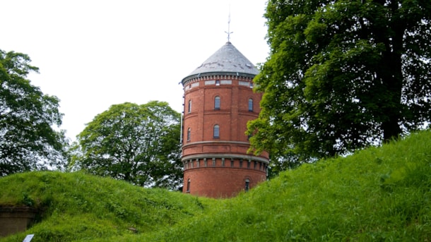Der Wasserturm an der "Dronningens Bastion