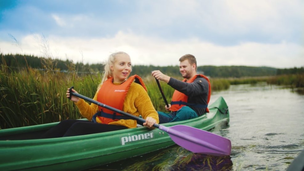 Canoe rental at Rebild Kanoudlejning