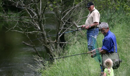 Angling in Lindenborg Å