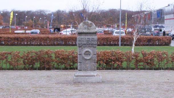 Memorial to the prefekt Werner Jasper Andreas Moltke in Ribe
