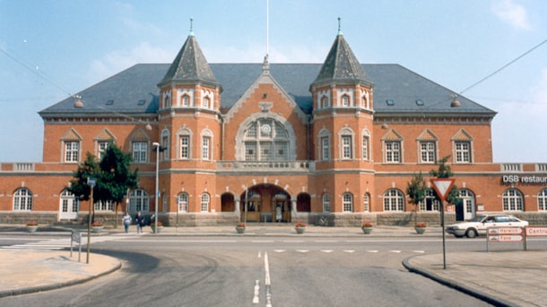 Esbjerg Railway Station from 1904