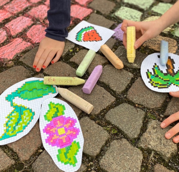 Pixelerede Planter med Esbjerg Kunstmuseum