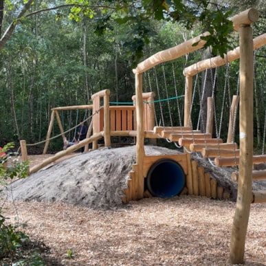 Naturspielplatz im Temposkoven auf Fanø
