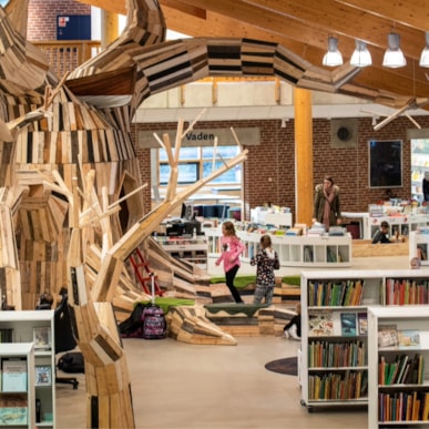 Børnevenlige oplevelser på Hovedbiblioteket i Esbjerg