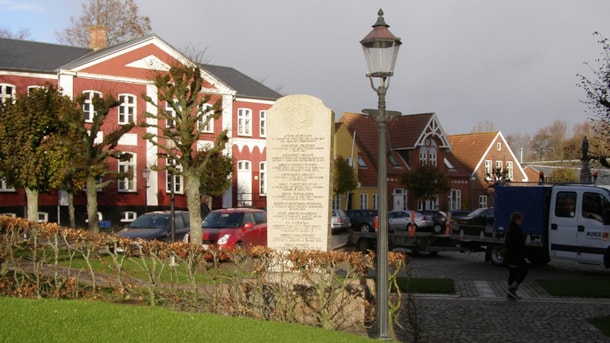 Memorial to the fallen from Schleswig Wars in Ribe