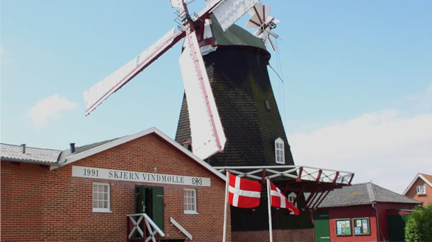Dänischer Mühlentag - Skjern Windmühle