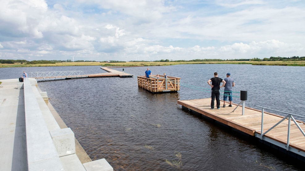 The nature district in Ringkøbing