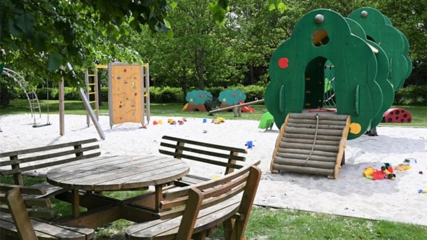 Playground in Næsbjerg Townpark