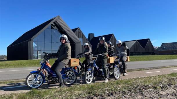 Take a moped tour along Ringkøbing Fjord with Tomos Tours