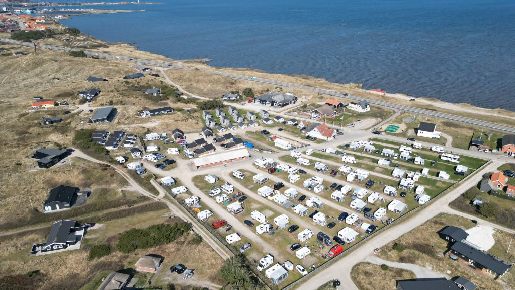 Camping Ved Vesterhavet Og Ringk Bing Fjord