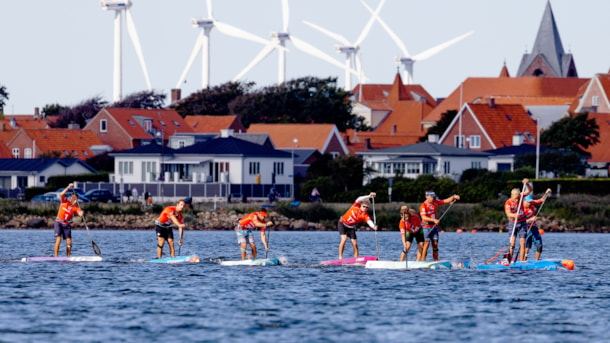 Stand up paddle: Ringkøbing Fjord