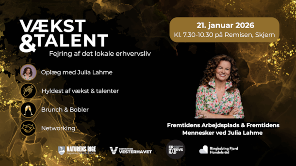 Vækst & Talent 2026 (Erhvervstræf) - Ringkøbing-Skjern Kommune