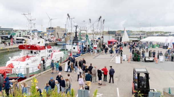 Tag des offenen Hafens in Hvide Sande