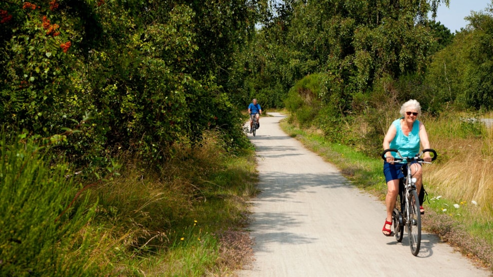 Bikeroute - The green