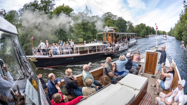 Easter sailing in Silkeborg