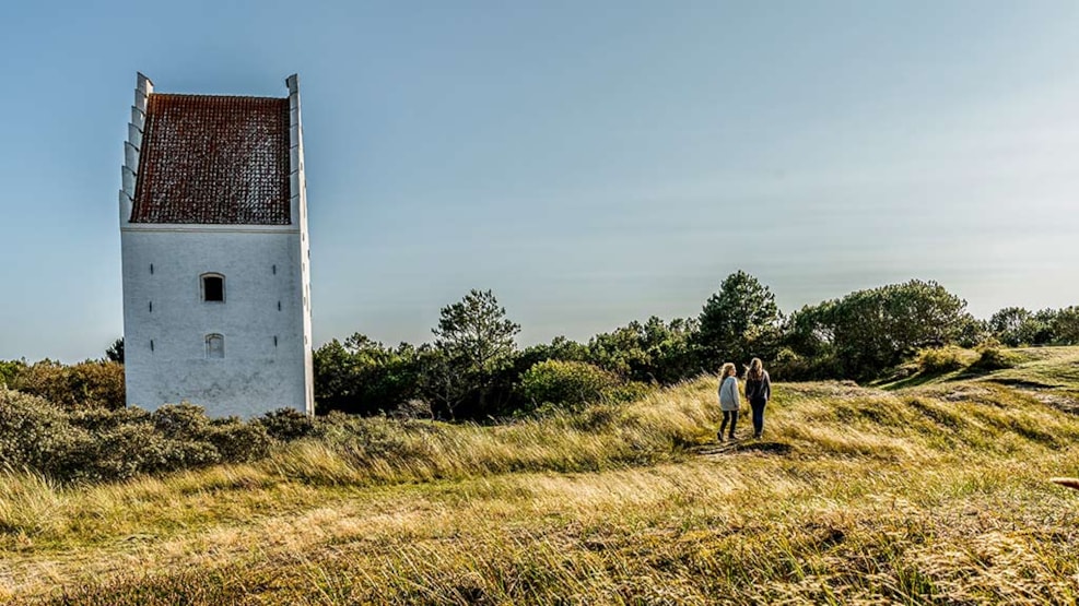 Den Tilsandede Kirke - The sandburied church