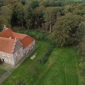 Mittelalterliche Burg Østergaard