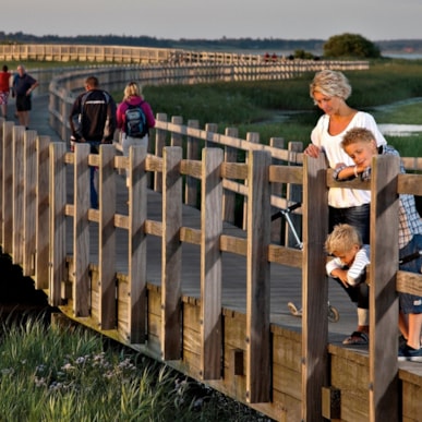 Denmark's longest wooden bridge