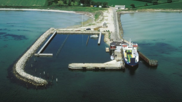 Drejø Hafen