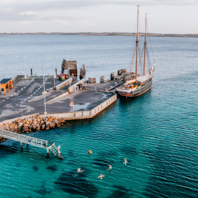 Environmentally conscious sailing holiday aboard the Schooner Aron from 1906