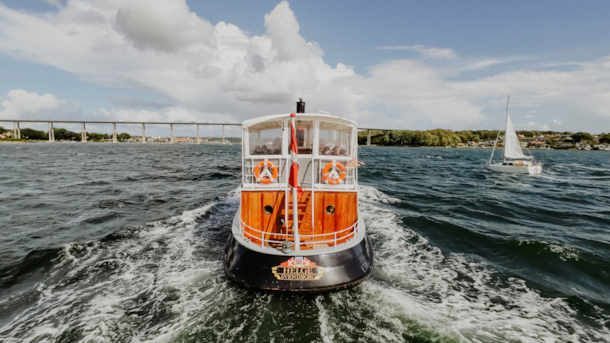 Oldtimerschiff M/S Helge