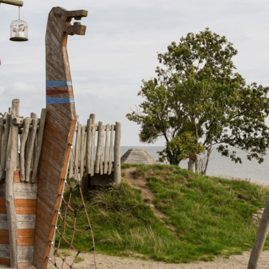 Valhalla playground in Lundeborg