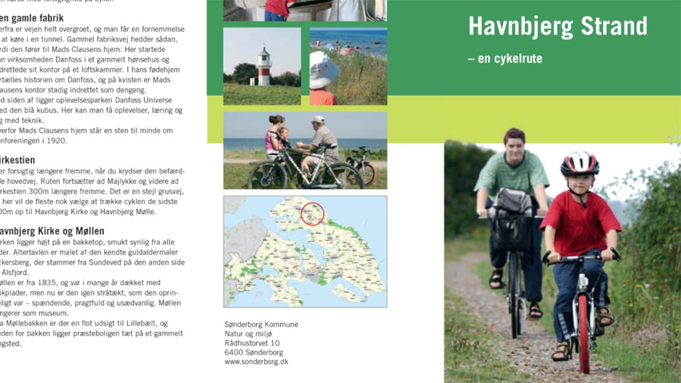 Havnbjerg Strand – a cycle tour on island Als