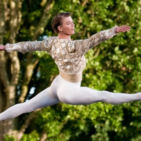 Kongelig Sommerballet danser i Augustenborg Slotspark