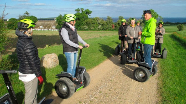 Segway tour on Dybbøl Banke with guide