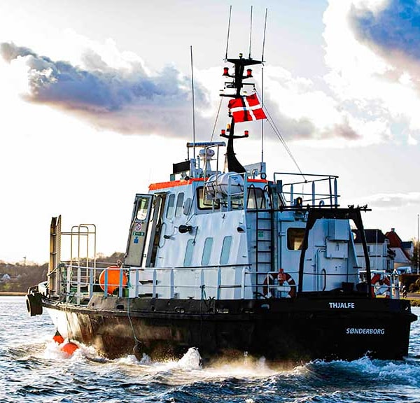 Bicycle ferry Egernsund-Langballigau (Germany)