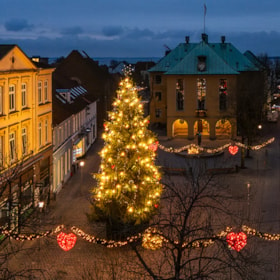 Christmas lights in Sønderborg