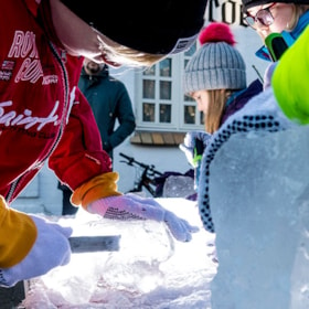 Ice Sculpture Festival in Nordborg